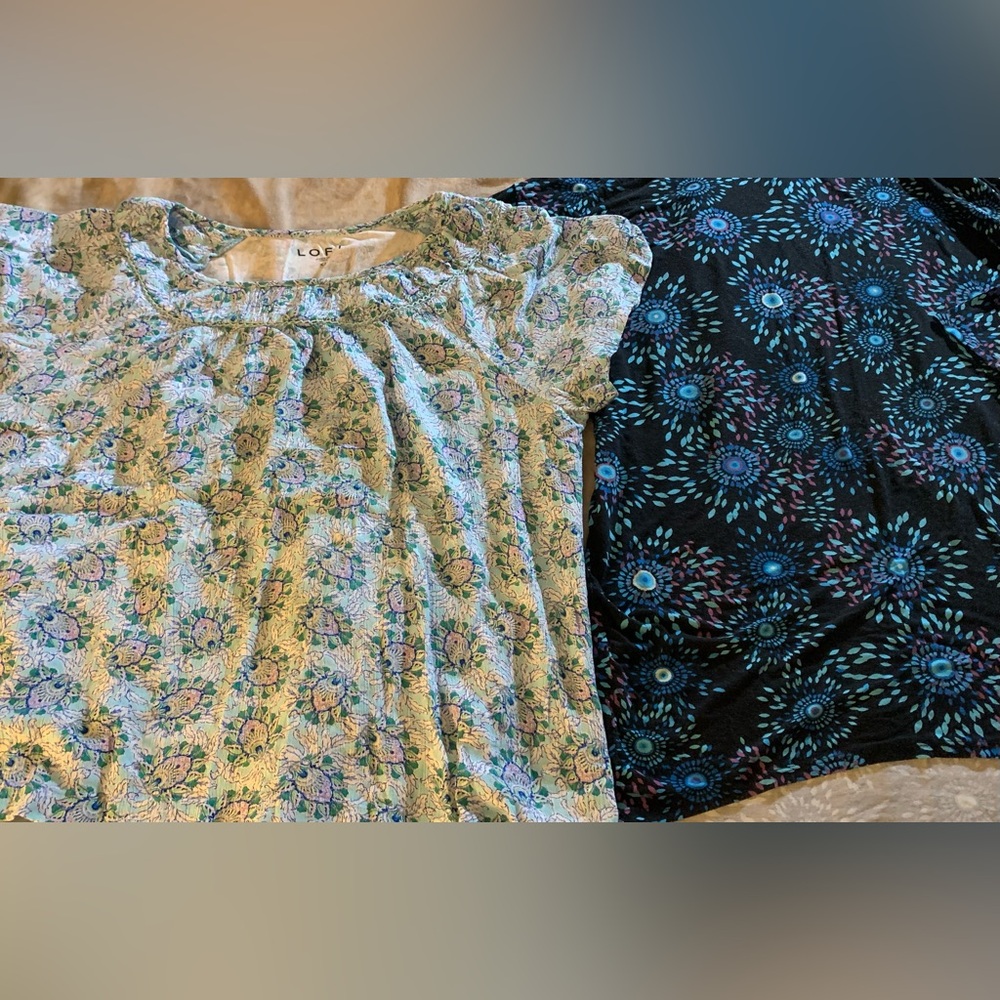 2 Multicolor Floral Top
